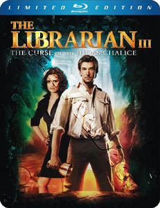 The Librarian III: The Curse of the Judas Chalice (2008)  (Blu-Ray)